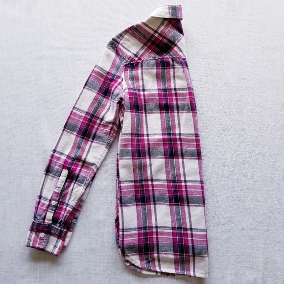 Woolrich Pink/Purple Plaid Button Down Flannel - Picture 13 of 15